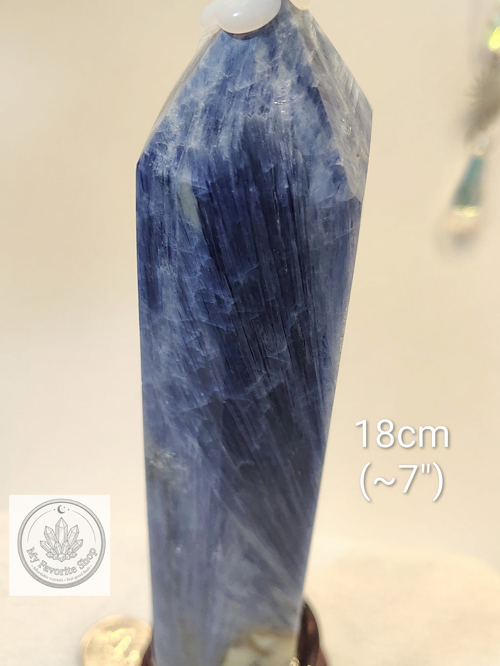 Massive Blue Kyanite Statement Tower