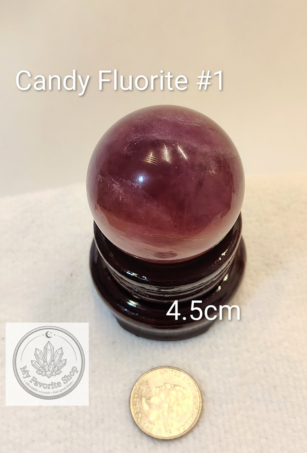 Vibrant Candy Fluorite Spheres