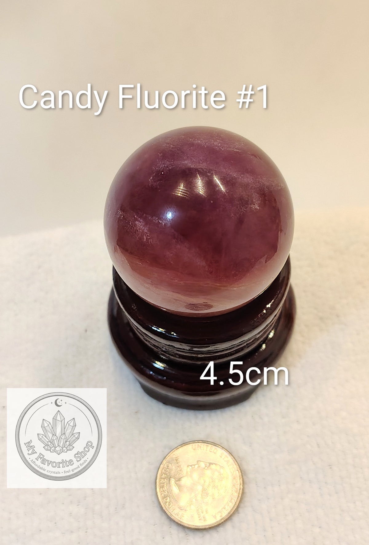 Vibrant Candy Fluorite Spheres