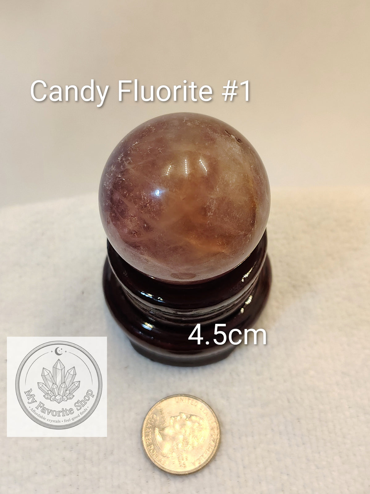 Vibrant Candy Fluorite Spheres