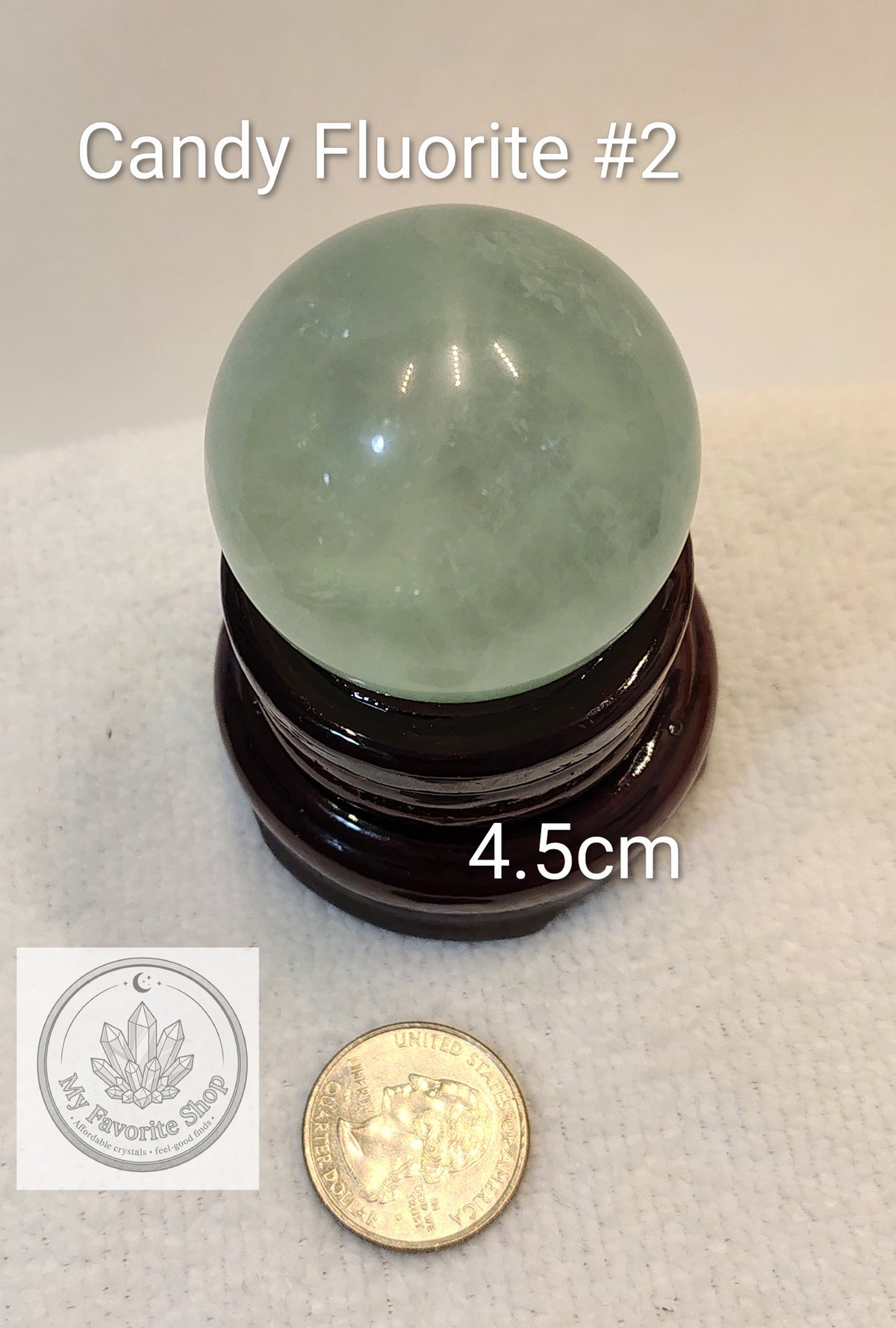 Vibrant Candy Fluorite Spheres