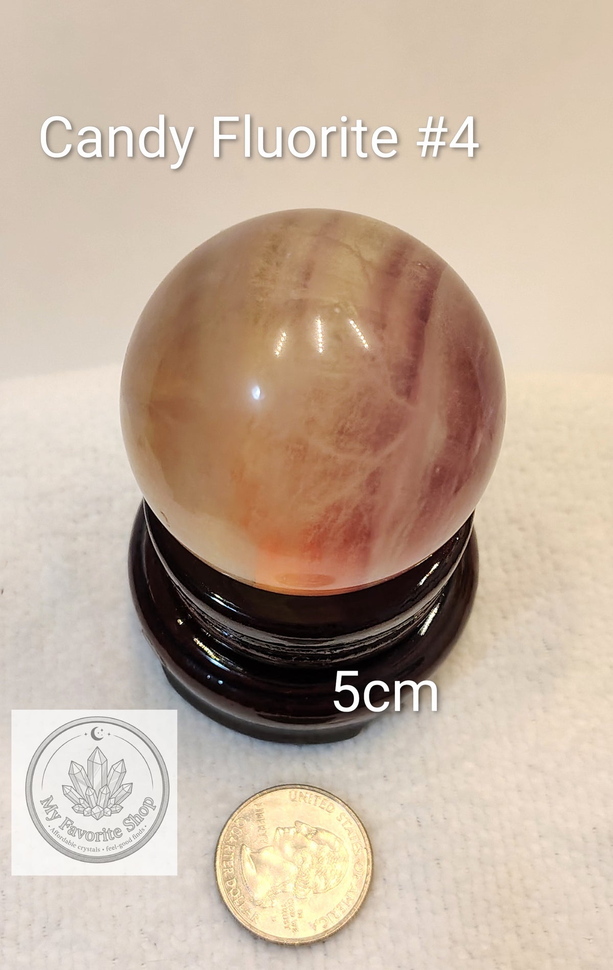 Vibrant Candy Fluorite Spheres