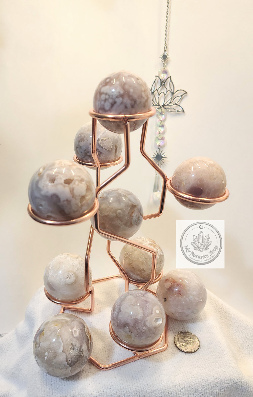 High-Quality Pink Amethyst Spheres – Choose Your Exact Piece