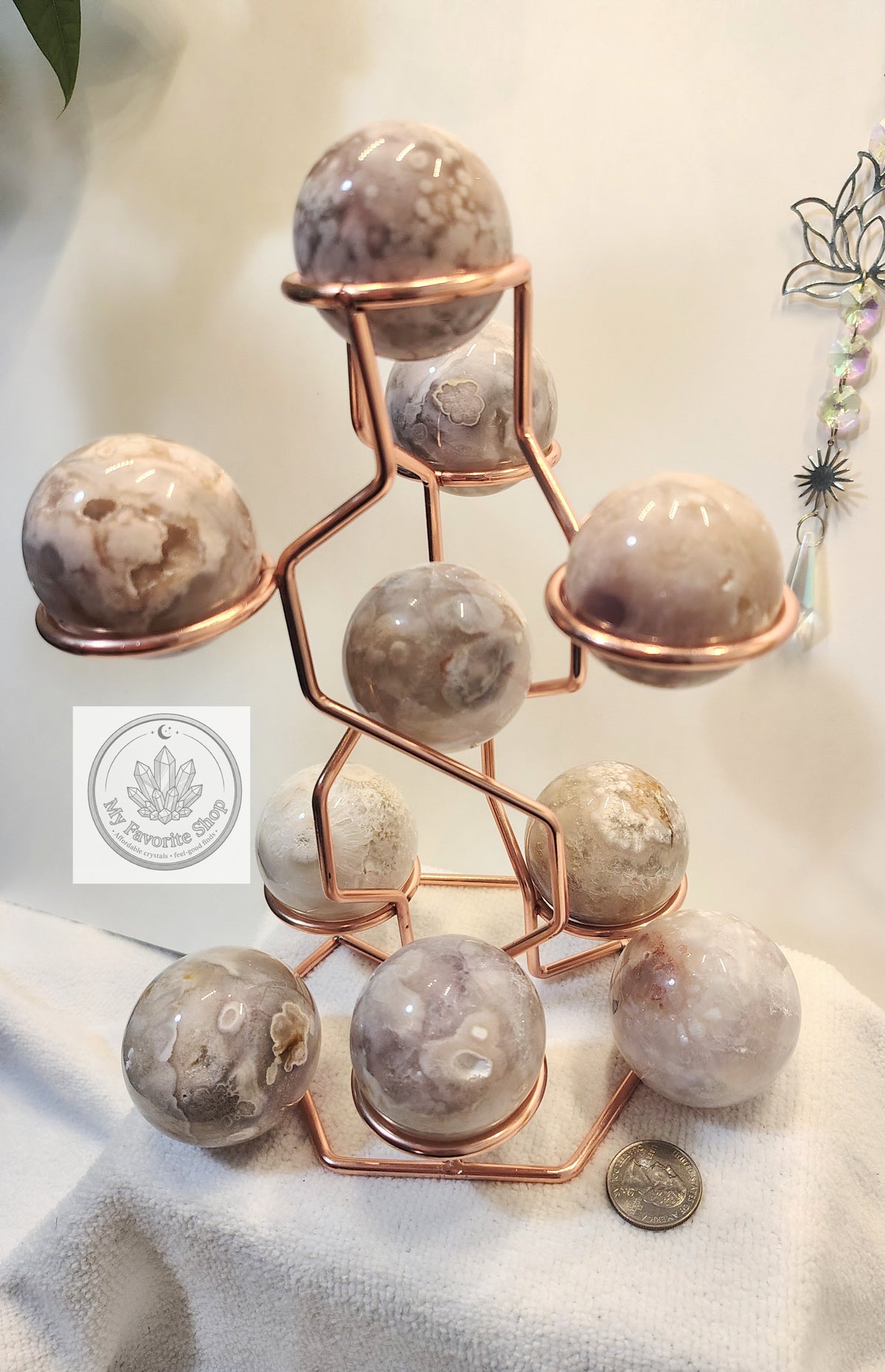 High-Quality Pink Amethyst Spheres – Choose Your Exact Piece