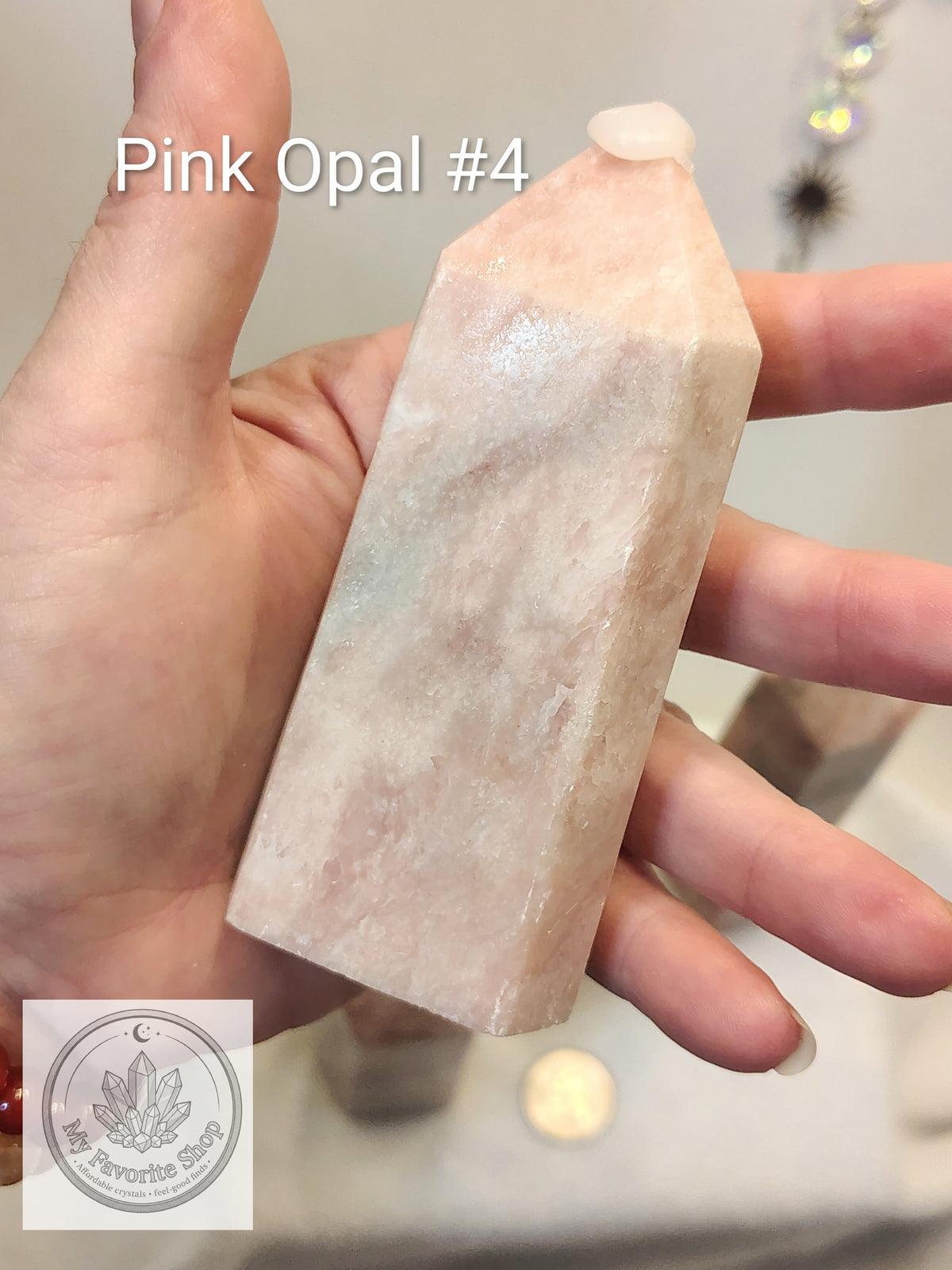 Natural Pink Opal Towers (Choose Your Piece)