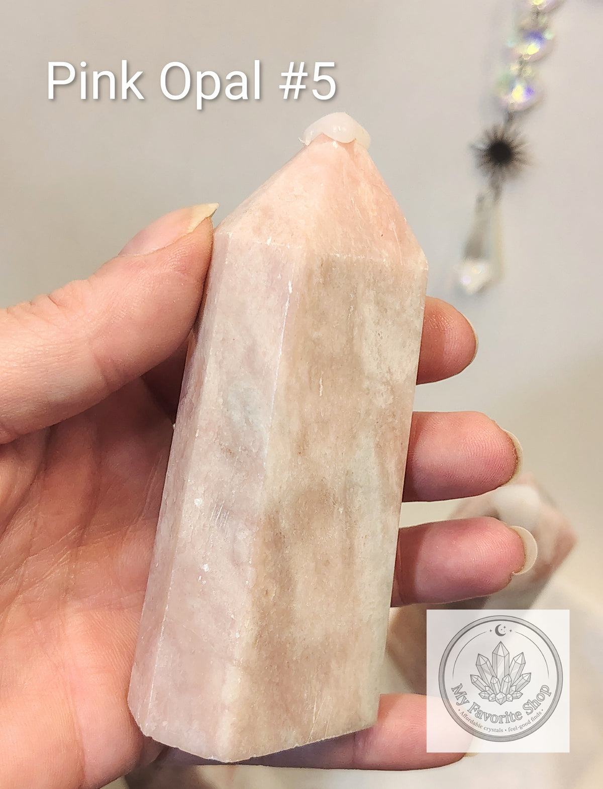 Natural Pink Opal Towers (Choose Your Piece)
