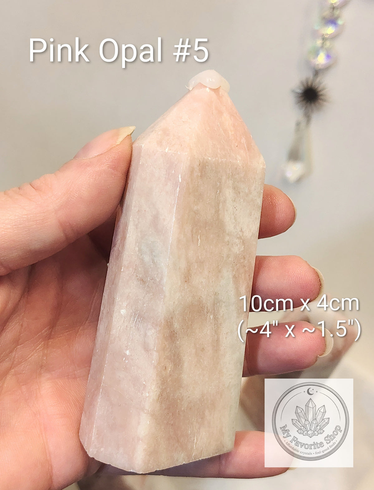 Natural Pink Opal Towers (Choose Your Piece)