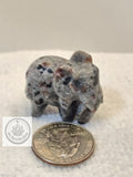 Hidden Fire: Emberlite Tiny Elephant Carving
