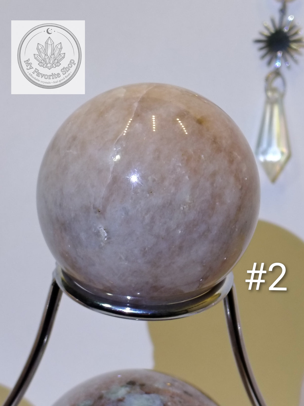 Pink Amethyst Gemstone Spheres