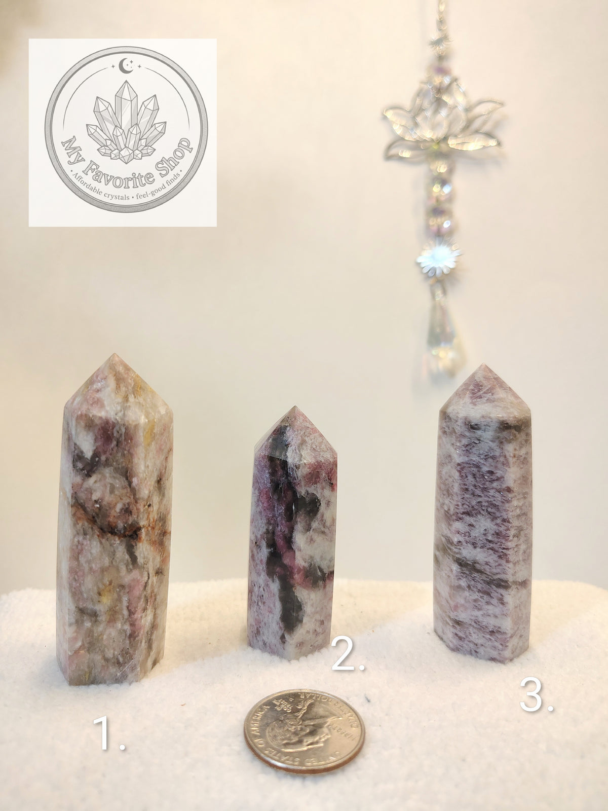 Magical Serenity: Unicorn Stone Mini Towers