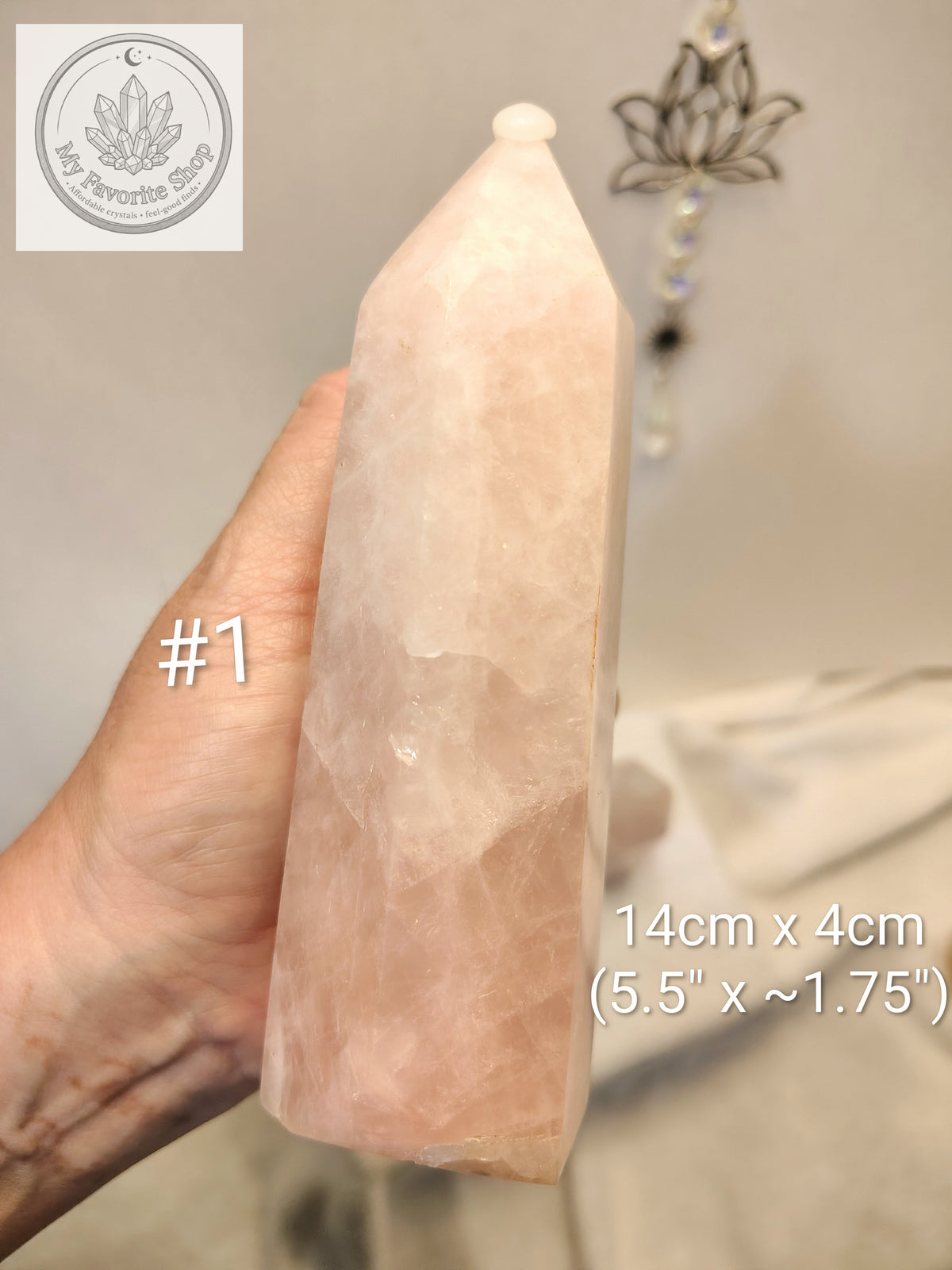 Rose Quartz Crystal Towers / Generators 🌸