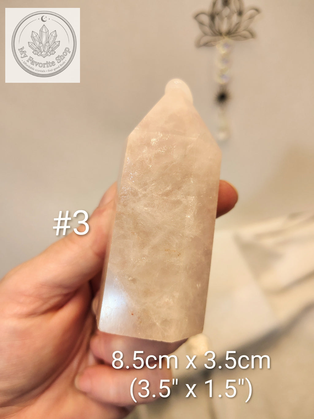 Rose Quartz Crystal Towers / Generators 🌸