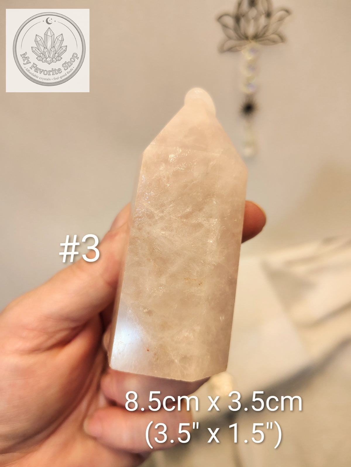 Rose Quartz Crystal Towers / Generators 🌸