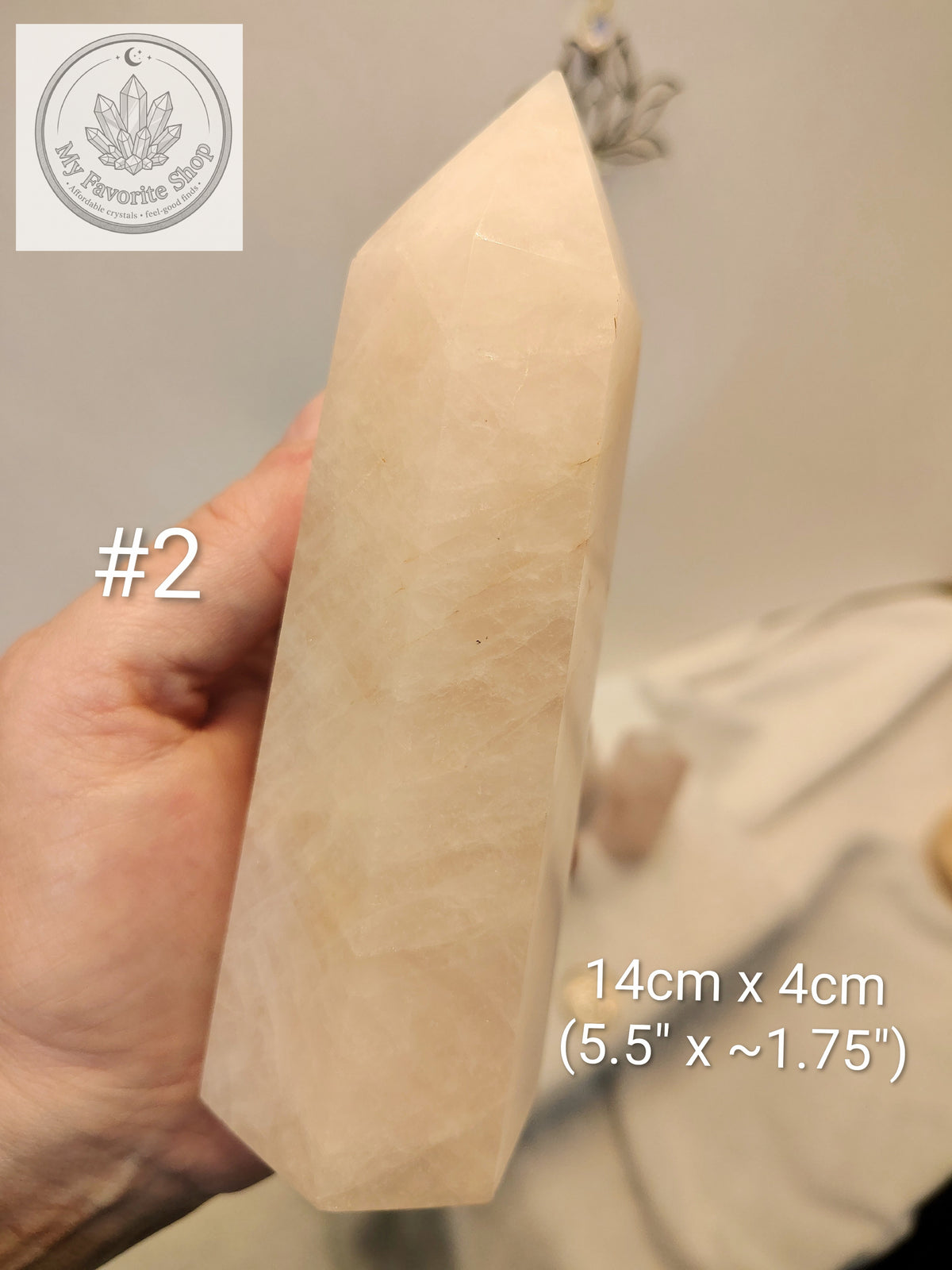 Rose Quartz Crystal Towers / Generators 🌸