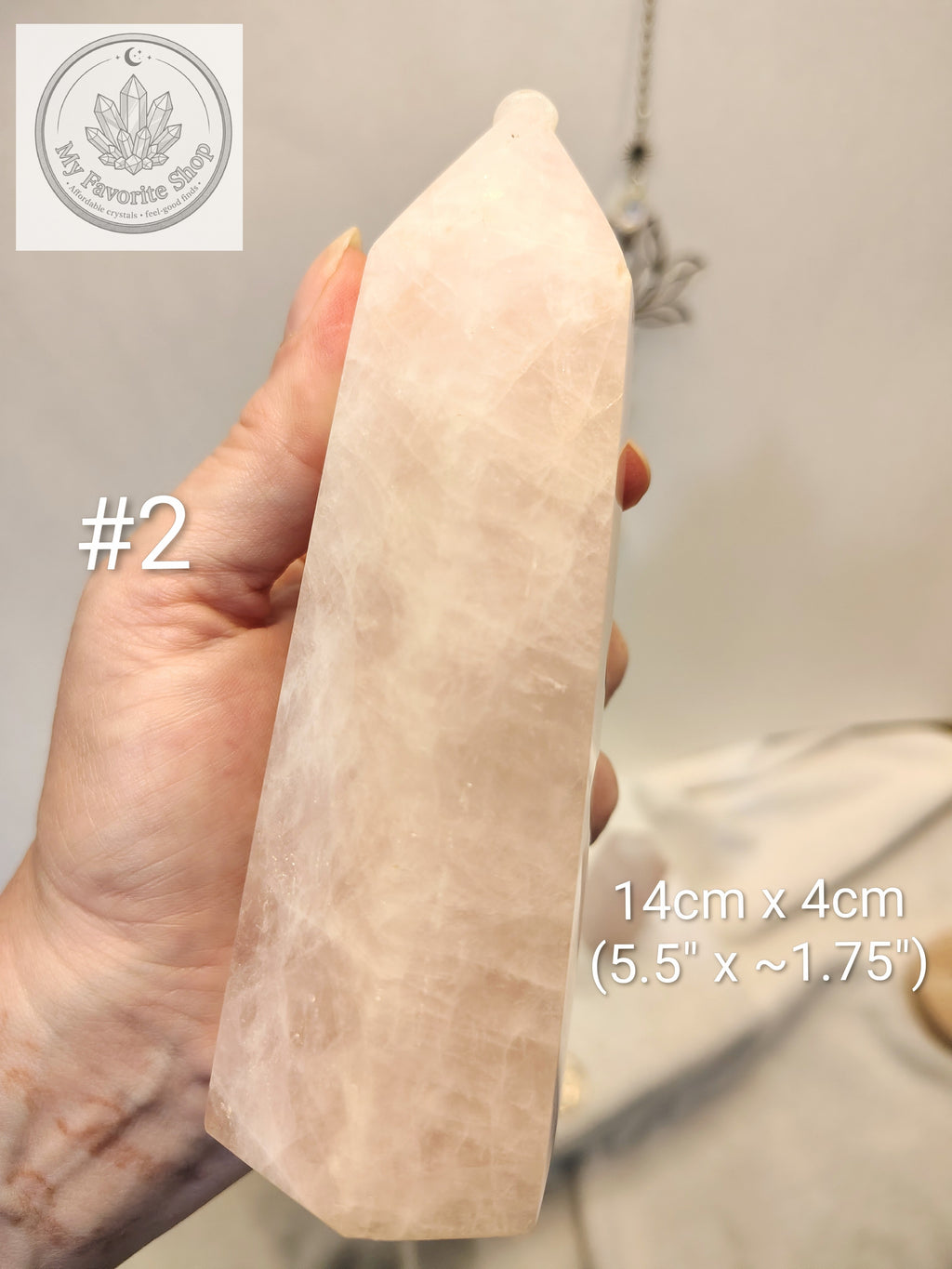 Rose Quartz Crystal Towers / Generators 🌸