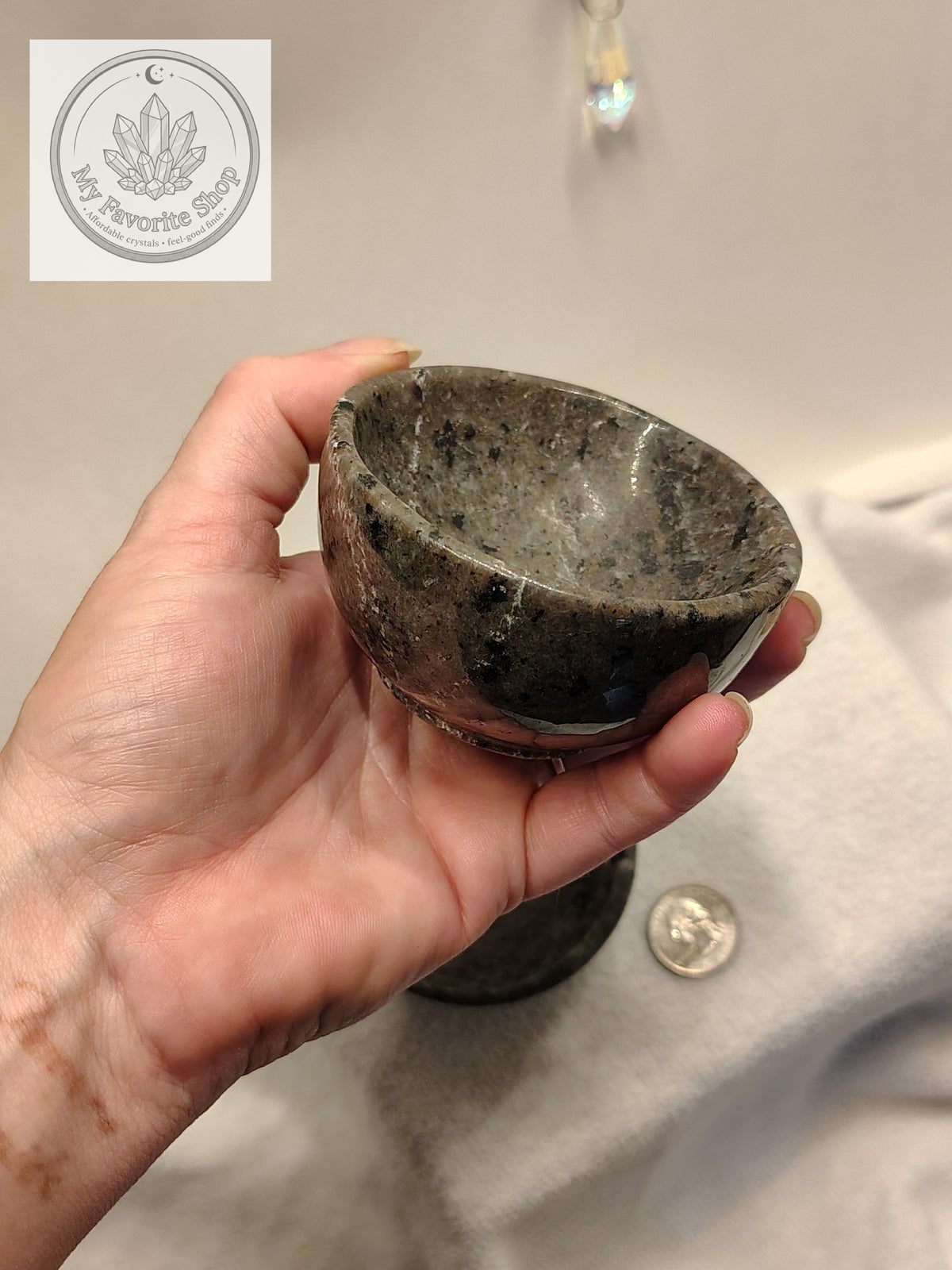 Hand-Carved Emberlite Bowls | UV-Reactive Stone