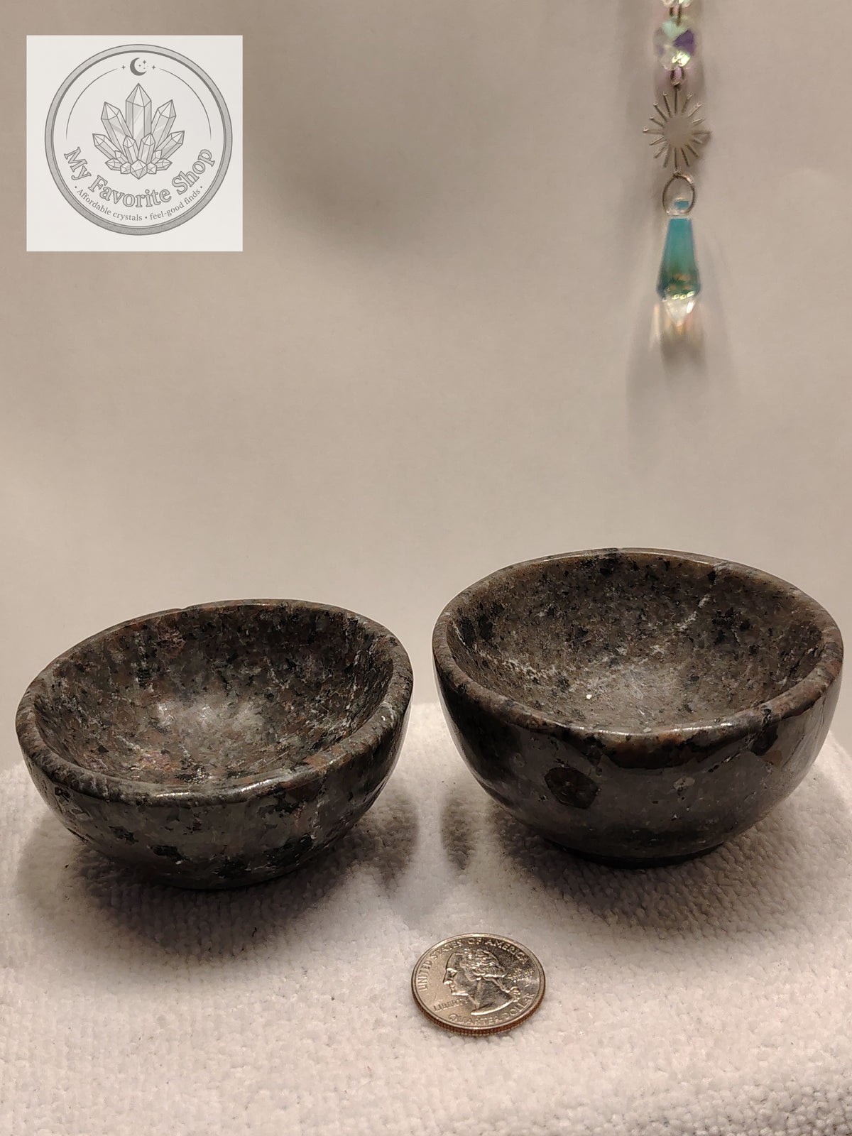 Hand-Carved Emberlite Bowls | UV-Reactive Stone