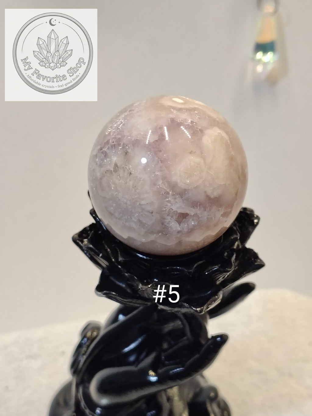 High-Quality Pink Amethyst Spheres – Choose Your Exact Piece