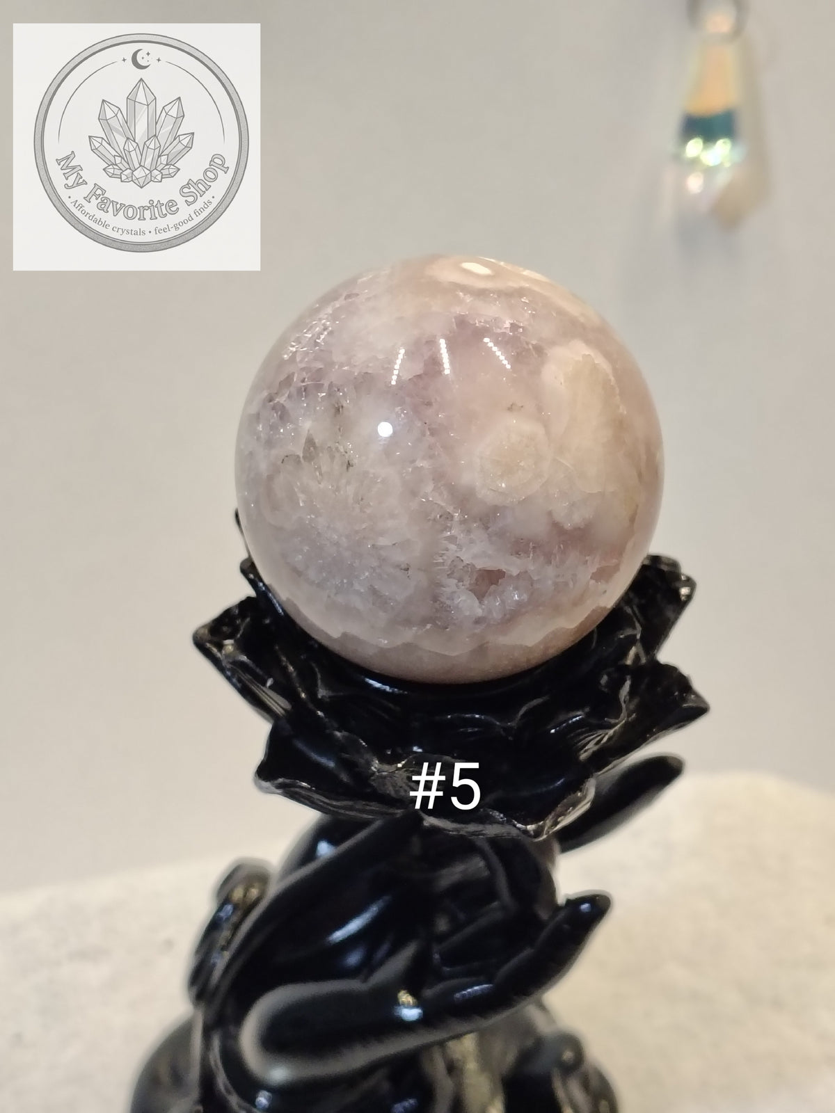 High-Quality Pink Amethyst Spheres – Choose Your Exact Piece