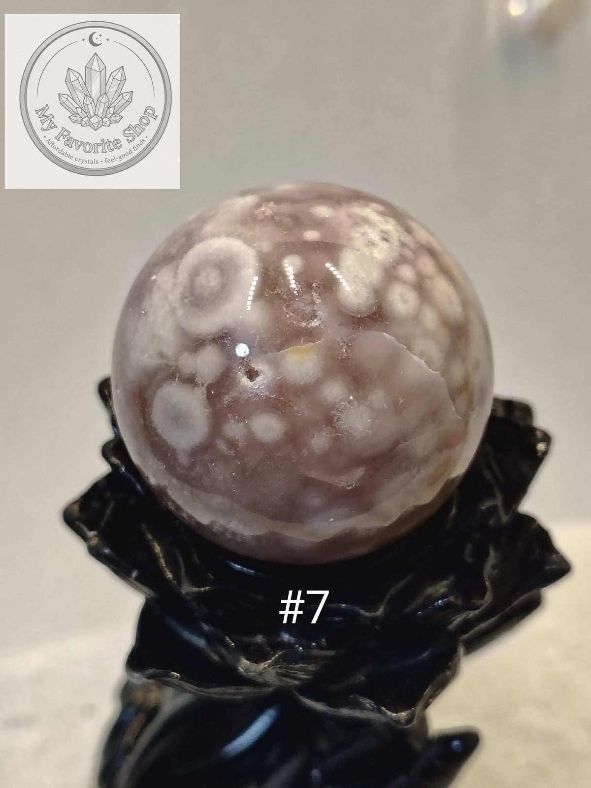 High-Quality Pink Amethyst Spheres – Choose Your Exact Piece