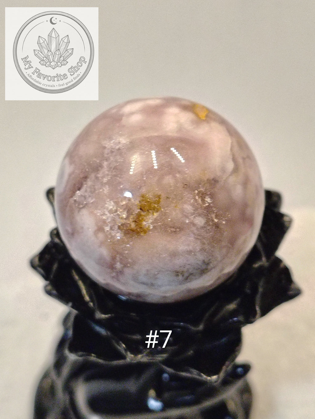 High-Quality Pink Amethyst Spheres – Choose Your Exact Piece