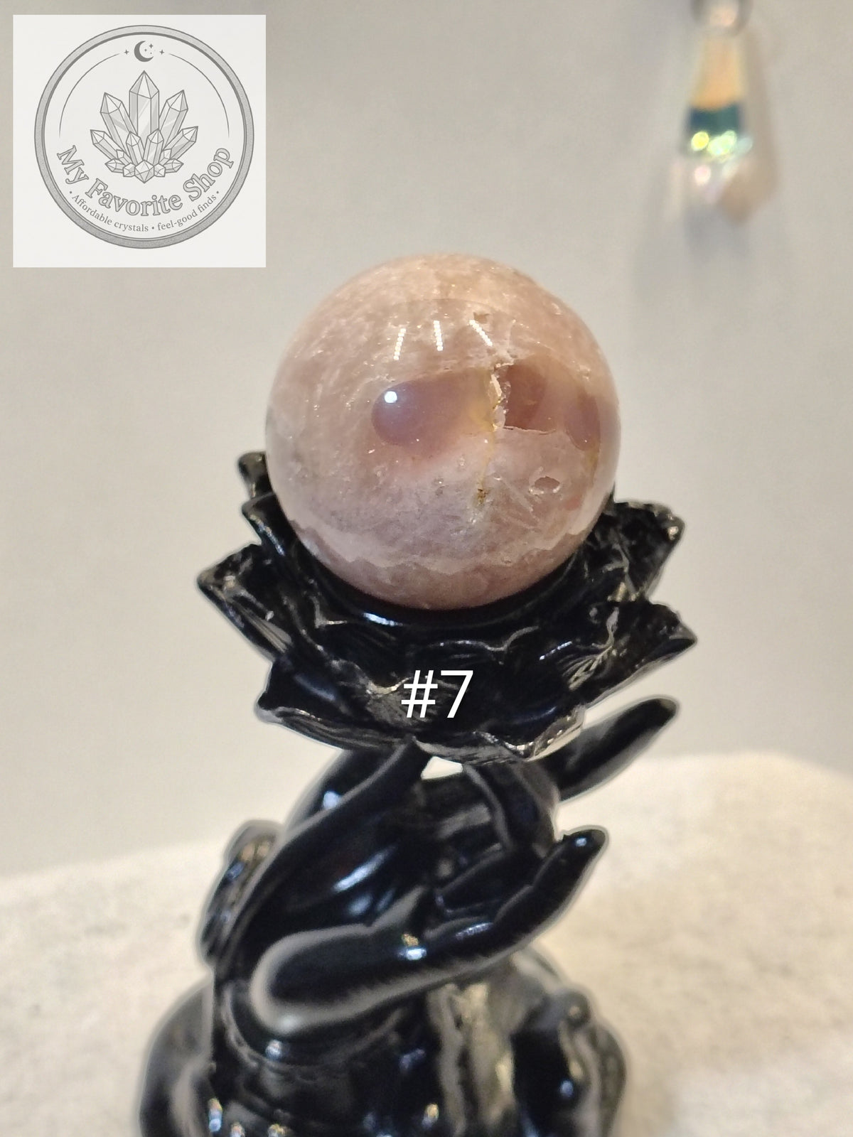 High-Quality Pink Amethyst Spheres – Choose Your Exact Piece