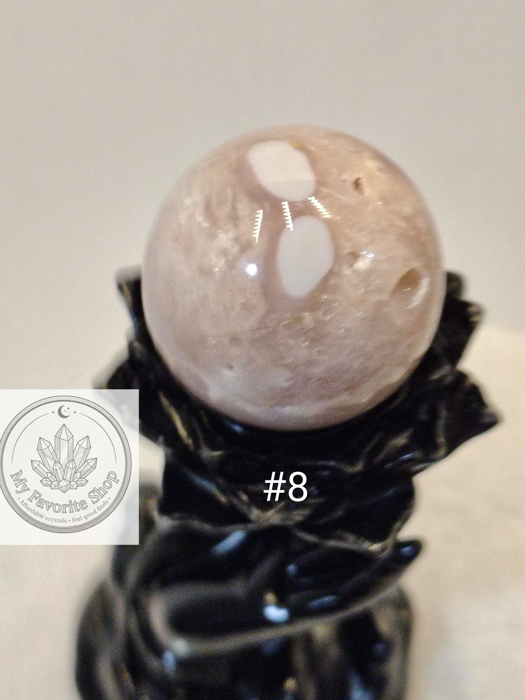 High-Quality Pink Amethyst Spheres – Choose Your Exact Piece
