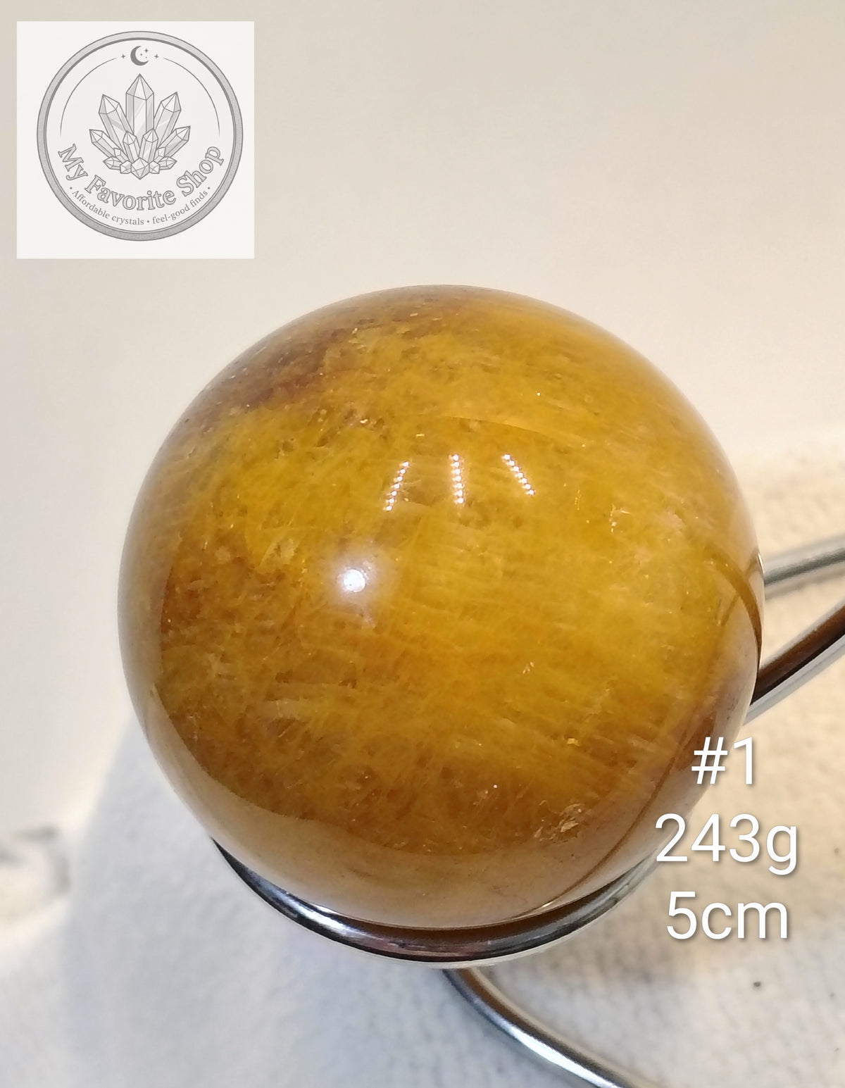 Golden Healer with Fire Quartz (Hematoid) Spheres
