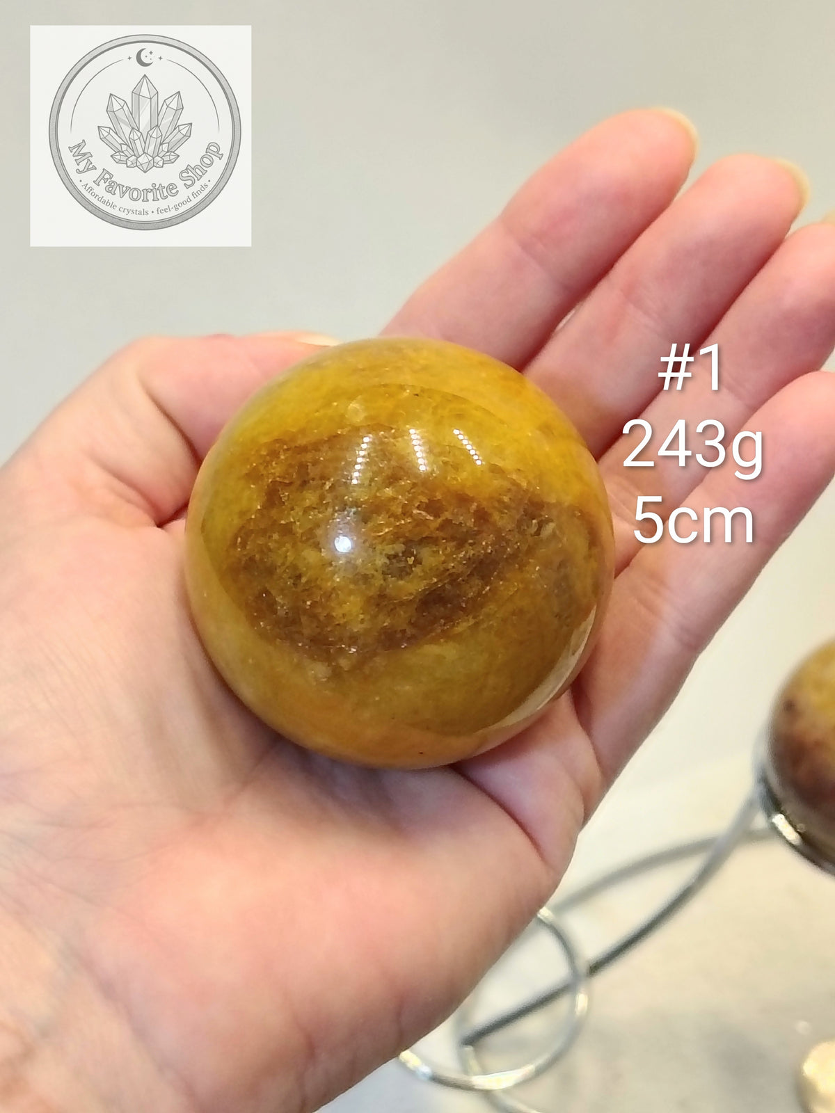 Golden Healer with Fire Quartz (Hematoid) Spheres