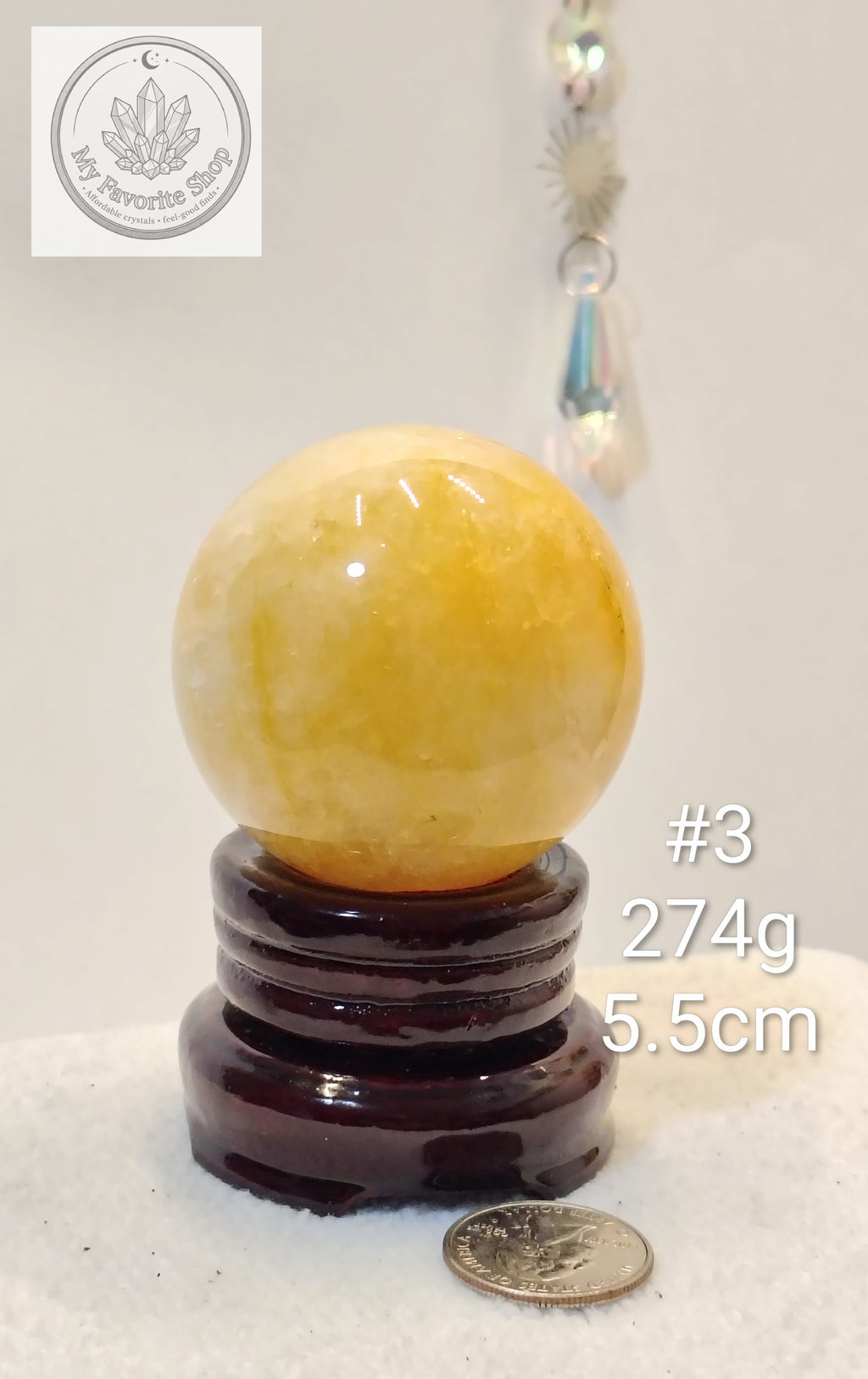 High-Grade Golden Healer Quartz Spheres ✨
