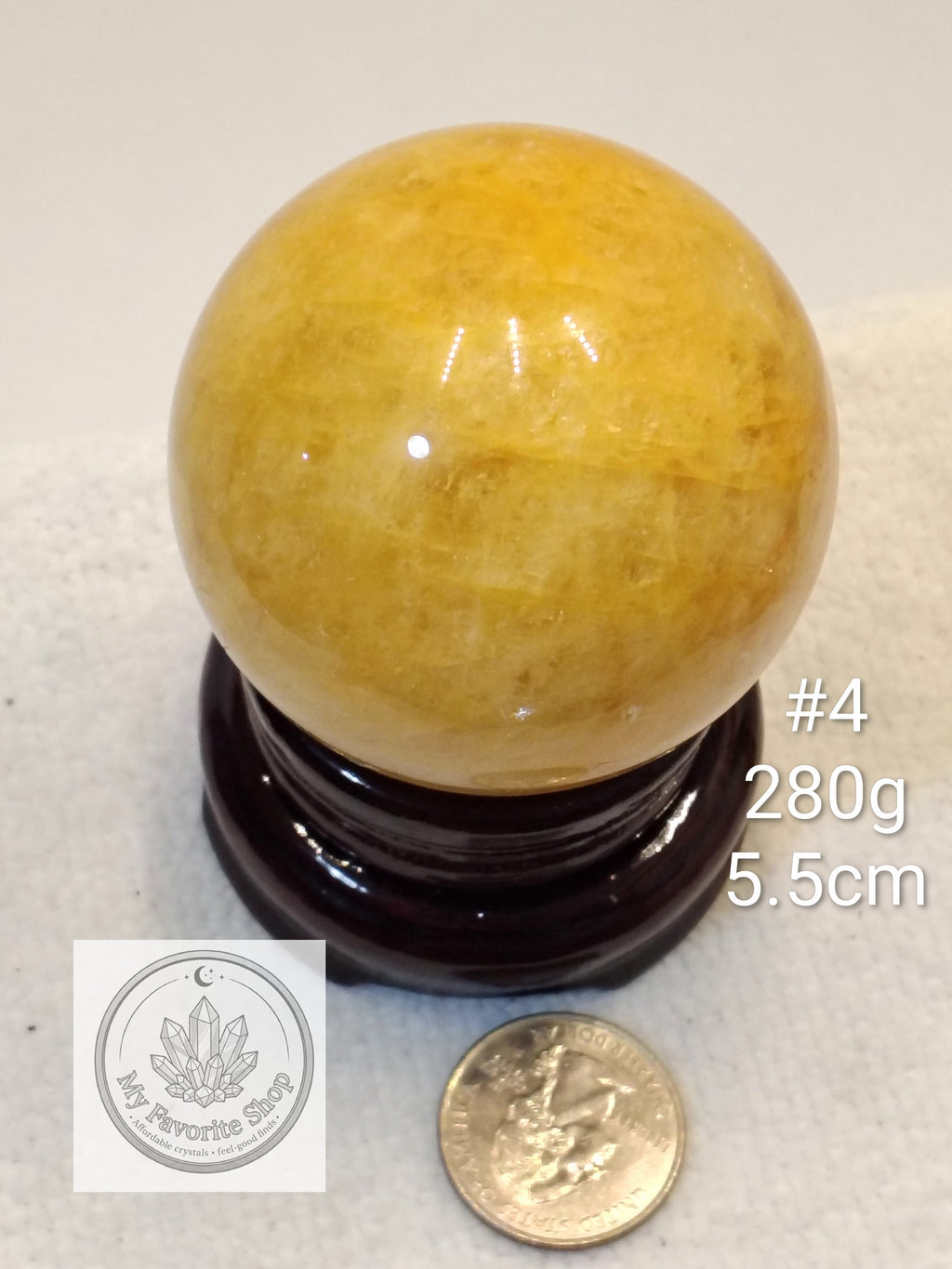 High-Grade Golden Healer Quartz Spheres ✨