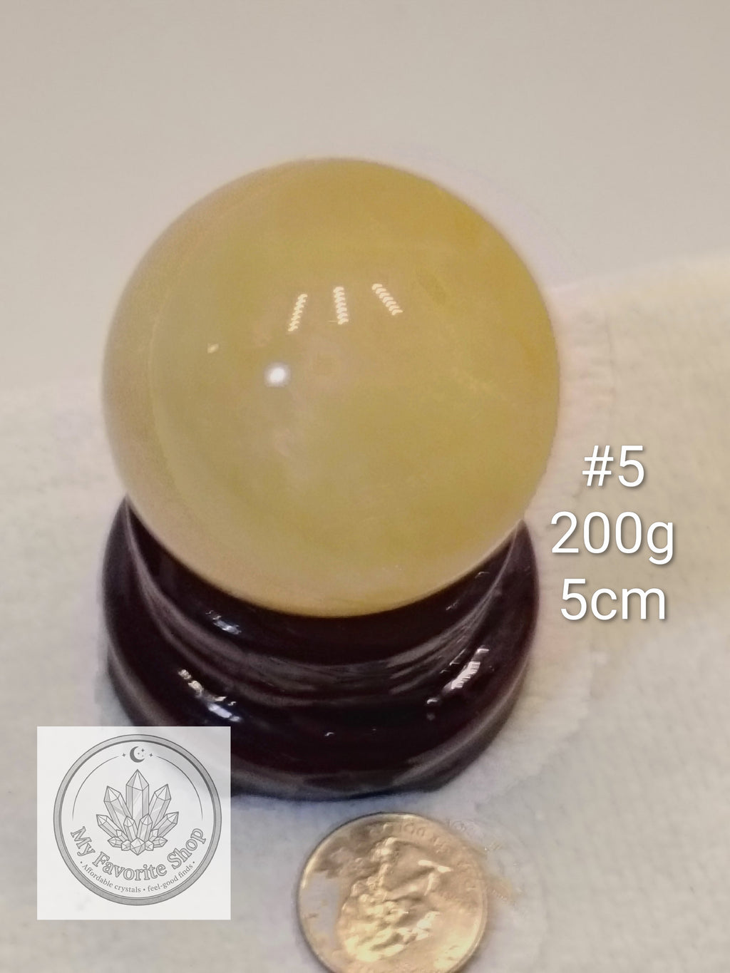 High-Grade Golden Healer Quartz Spheres ✨