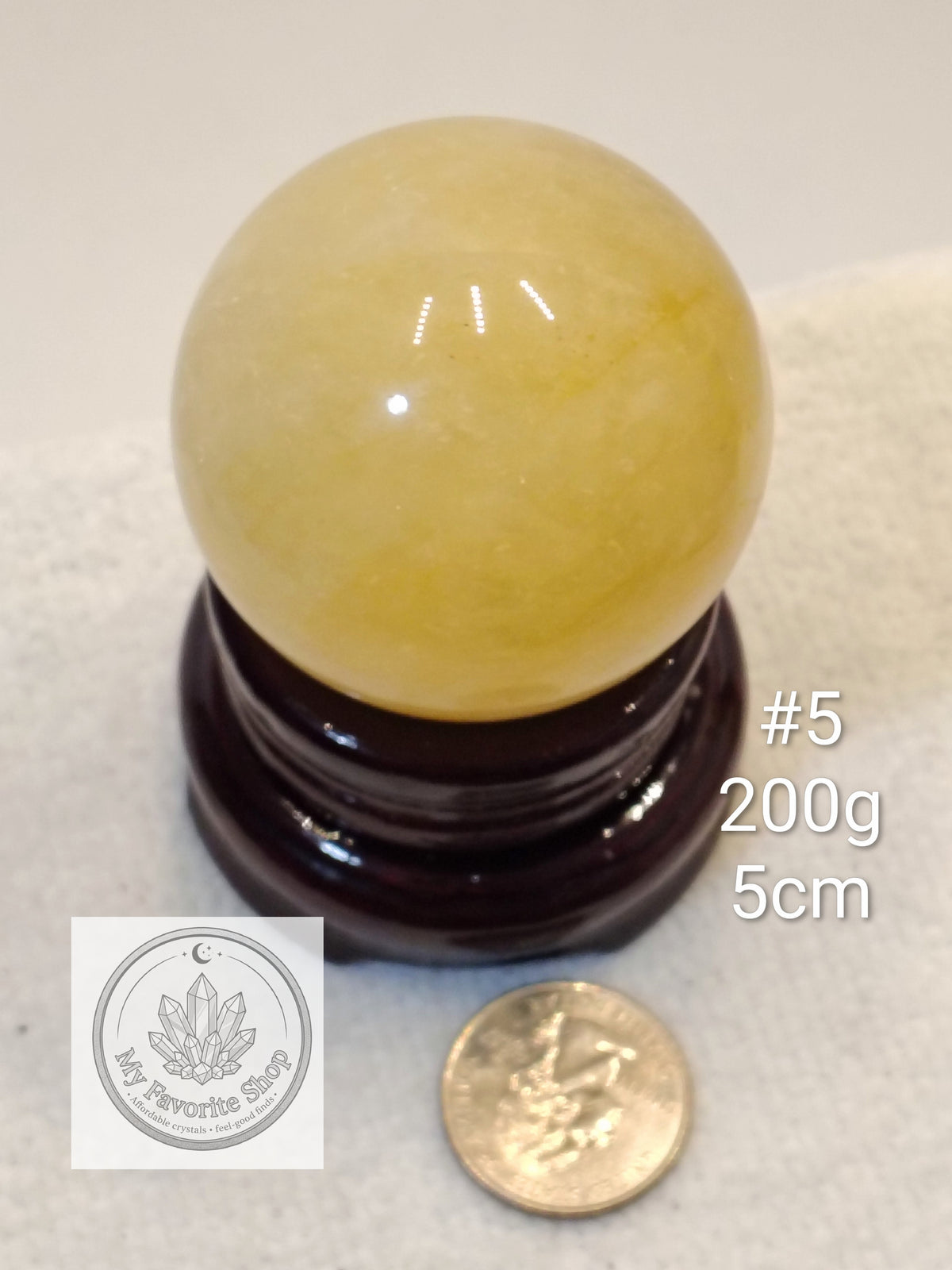 High-Grade Golden Healer Quartz Spheres ✨