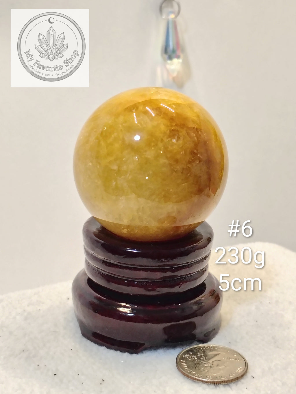 High-Grade Golden Healer Quartz Spheres ✨