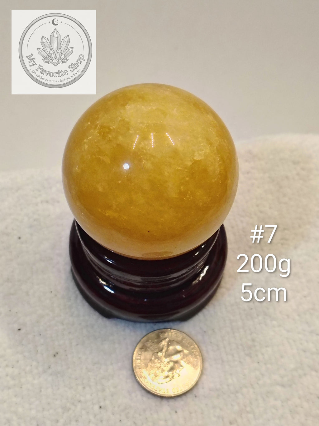 High-Grade Golden Healer Quartz Spheres ✨