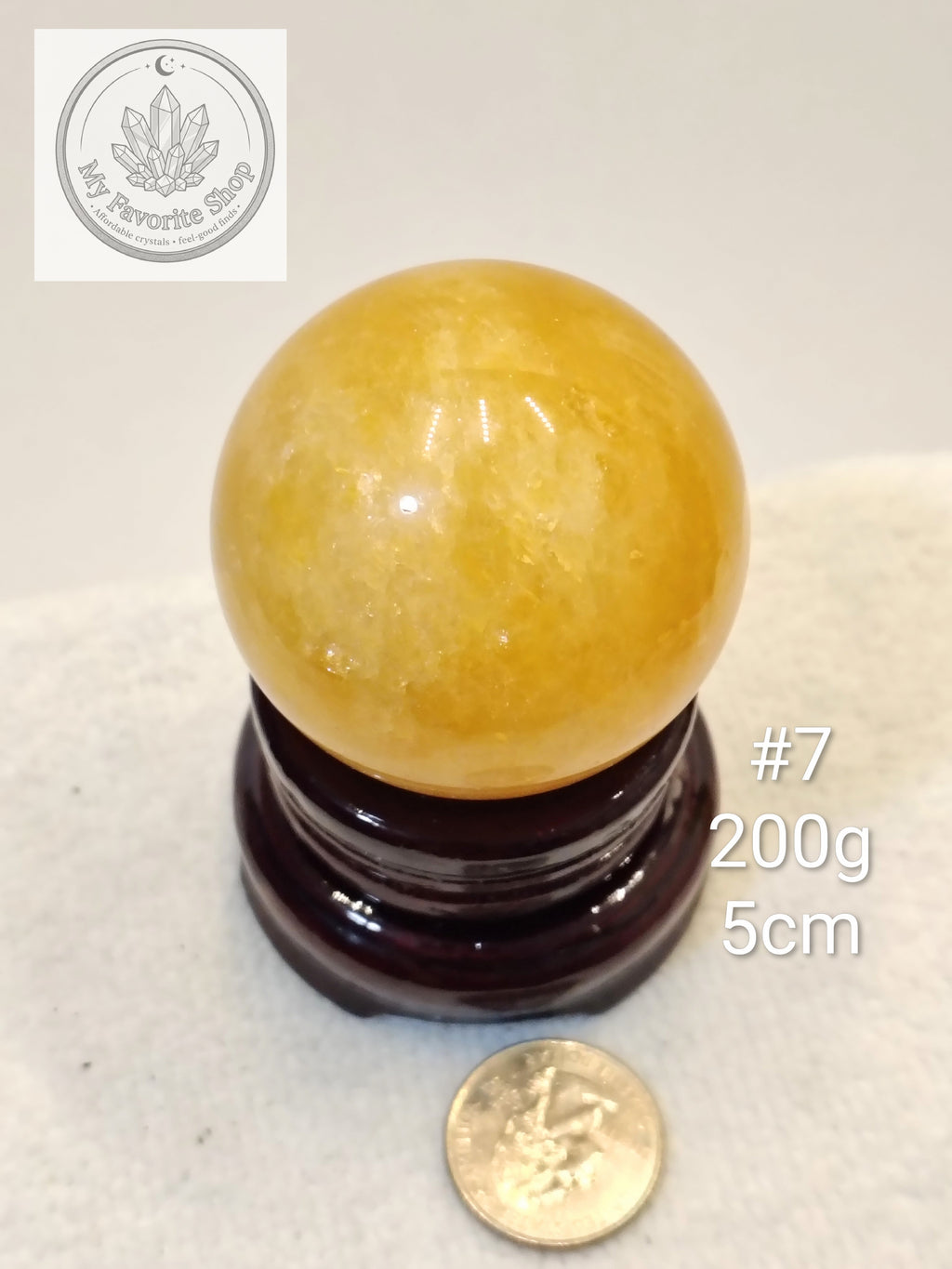 High-Grade Golden Healer Quartz Spheres ✨
