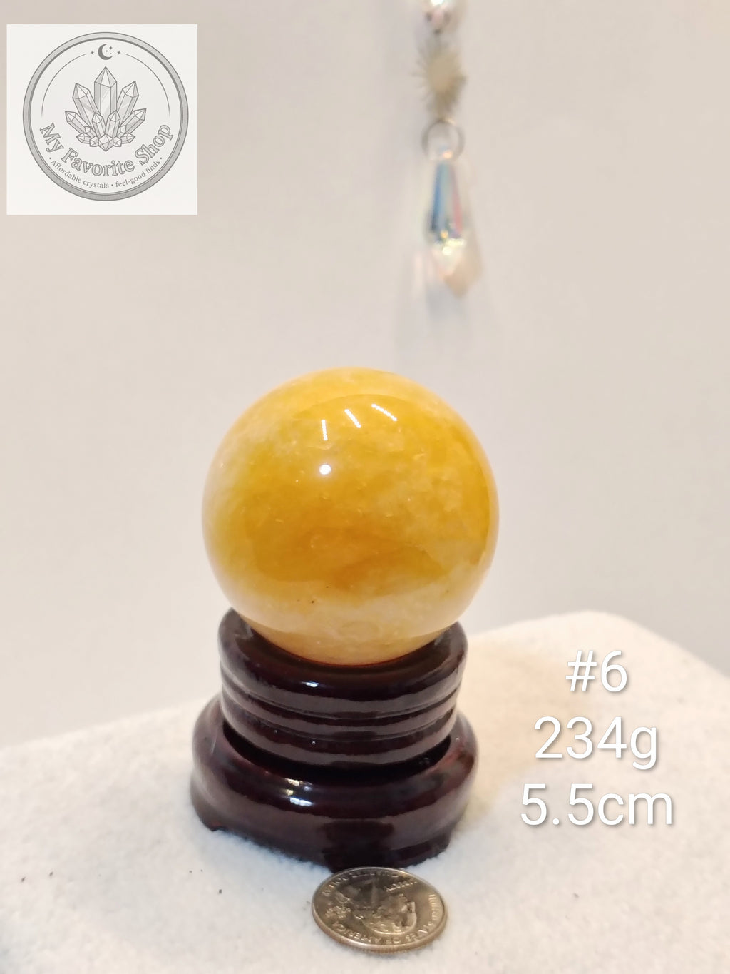 Natural Golden Healer Quartz Spheres