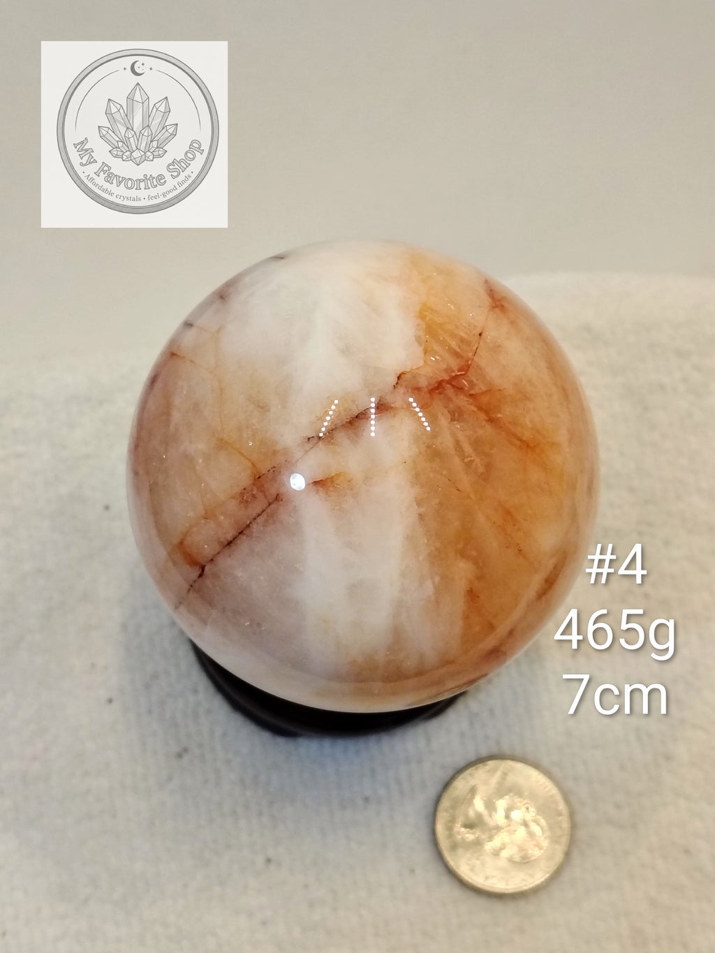 Glowing Fire Quartz Spheres (Hematoid Quartz)