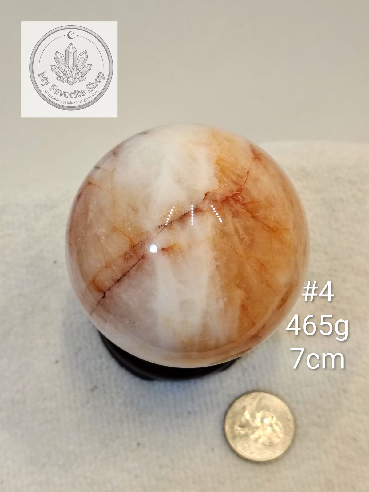 Glowing Fire Quartz Spheres (Hematoid Quartz)