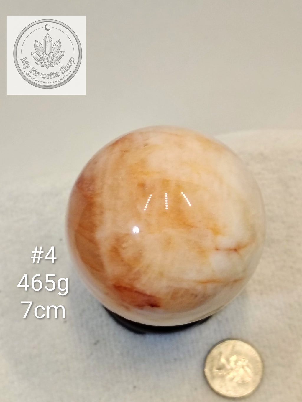 Glowing Fire Quartz Spheres (Hematoid Quartz)