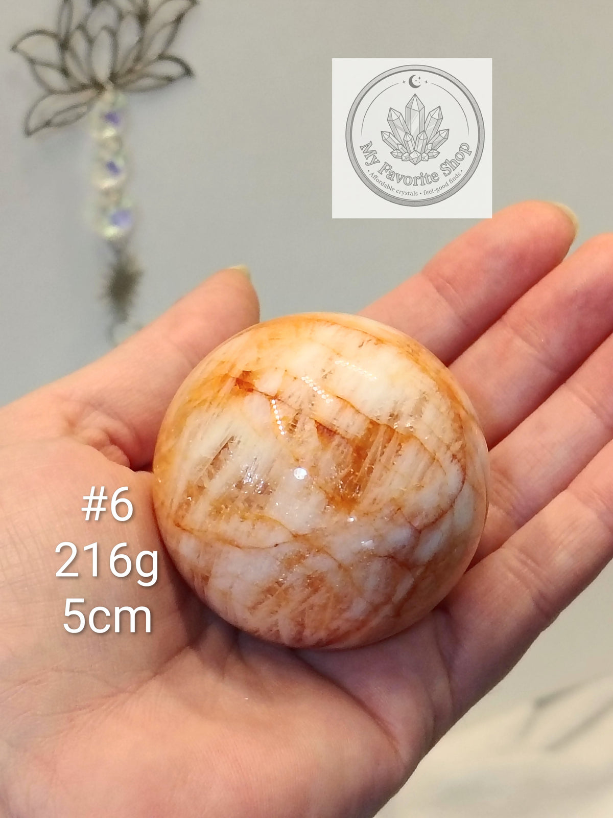 Glowing Fire Quartz Spheres (Hematoid Quartz)