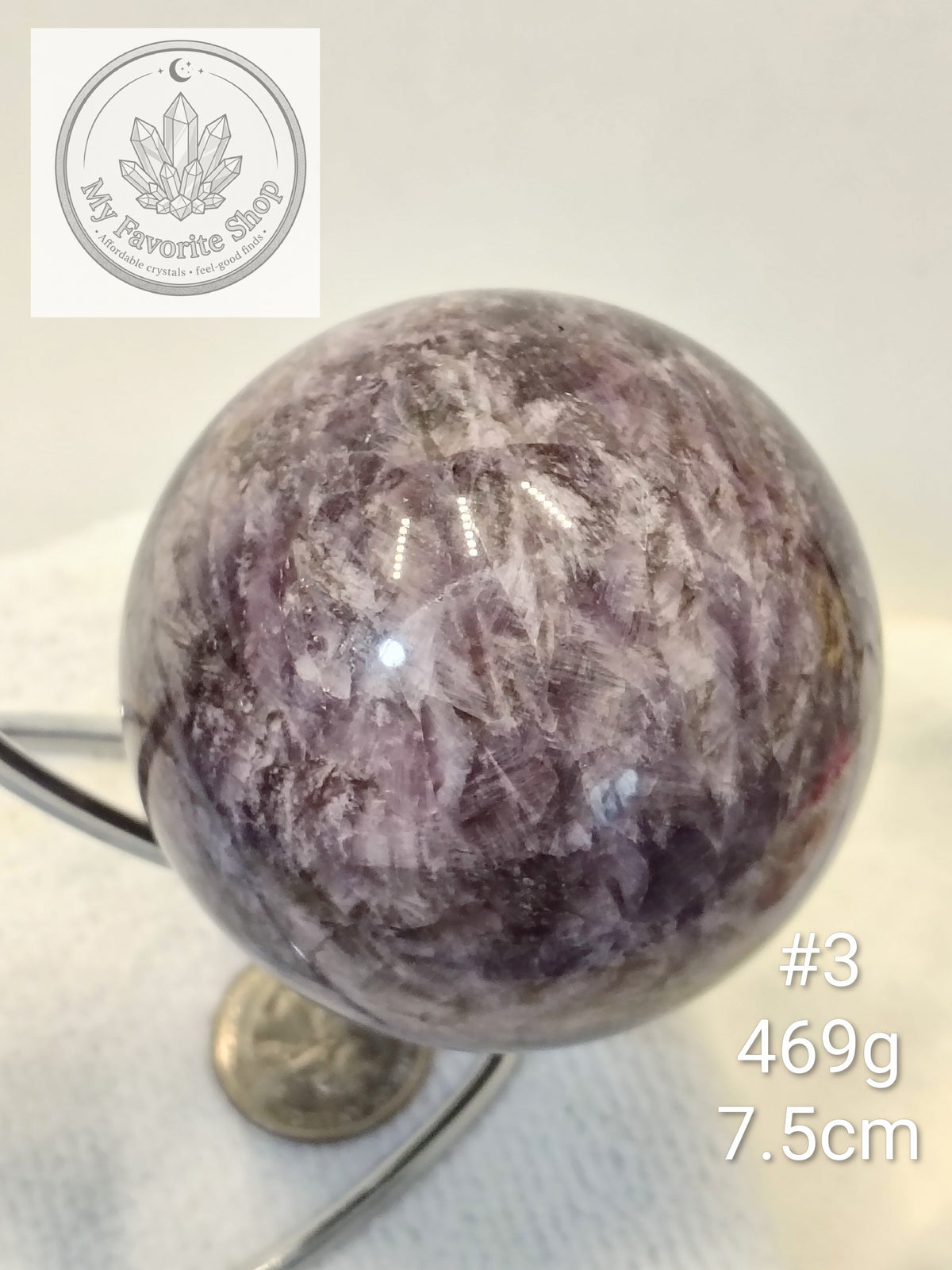 Natural Chevron Dream Amethyst Spheres – Deep Violet & White Quartz Banding