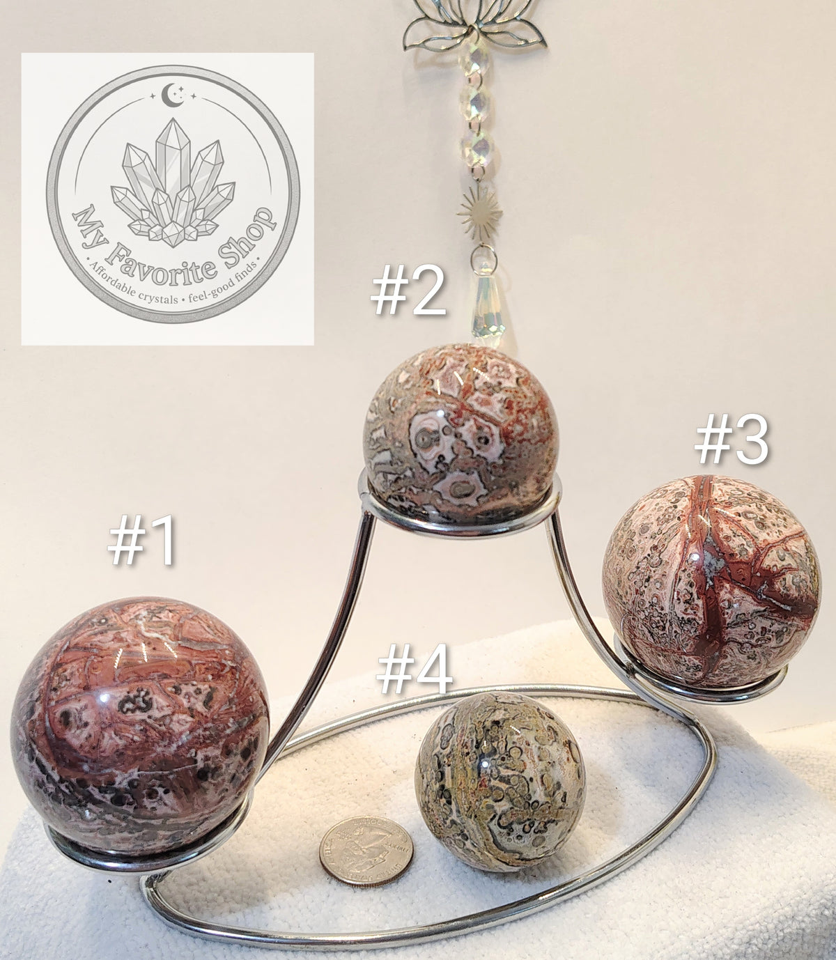 Wild Earth & Instinct: Leopard Skin Jasper Orbs