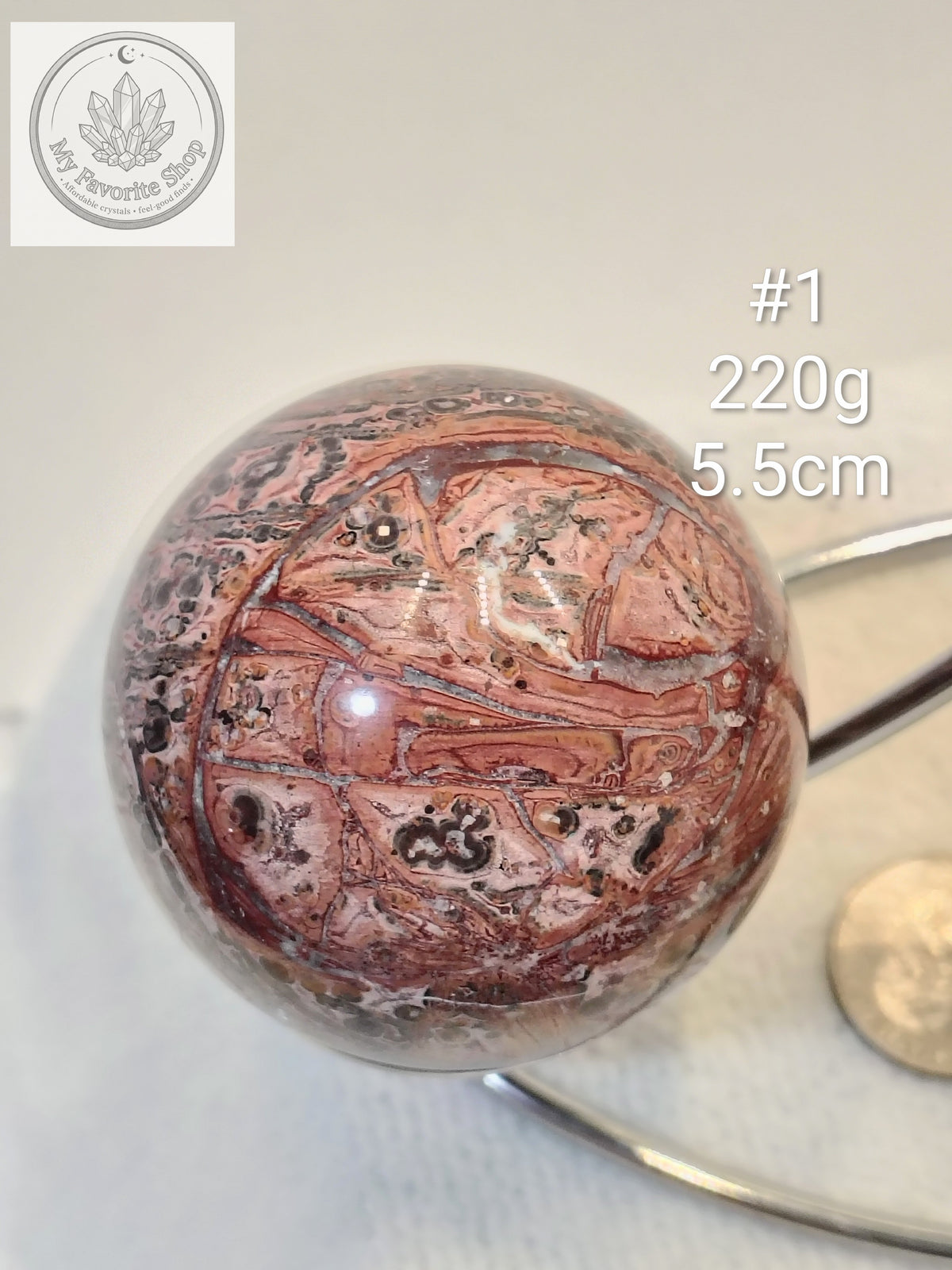 Wild Earth & Instinct: Leopard Skin Jasper Orbs