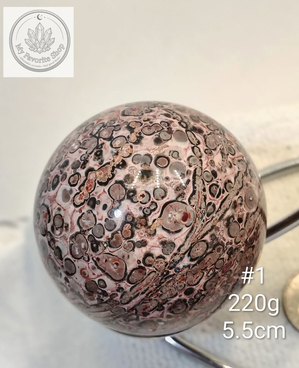 Wild Earth & Instinct: Leopard Skin Jasper Orbs