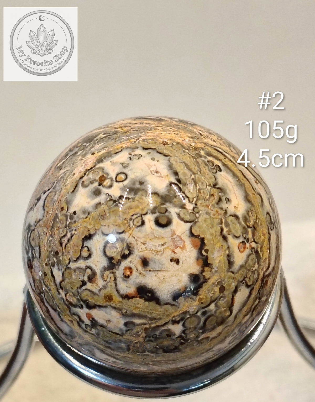 Wild Earth & Instinct: Leopard Skin Jasper Orbs