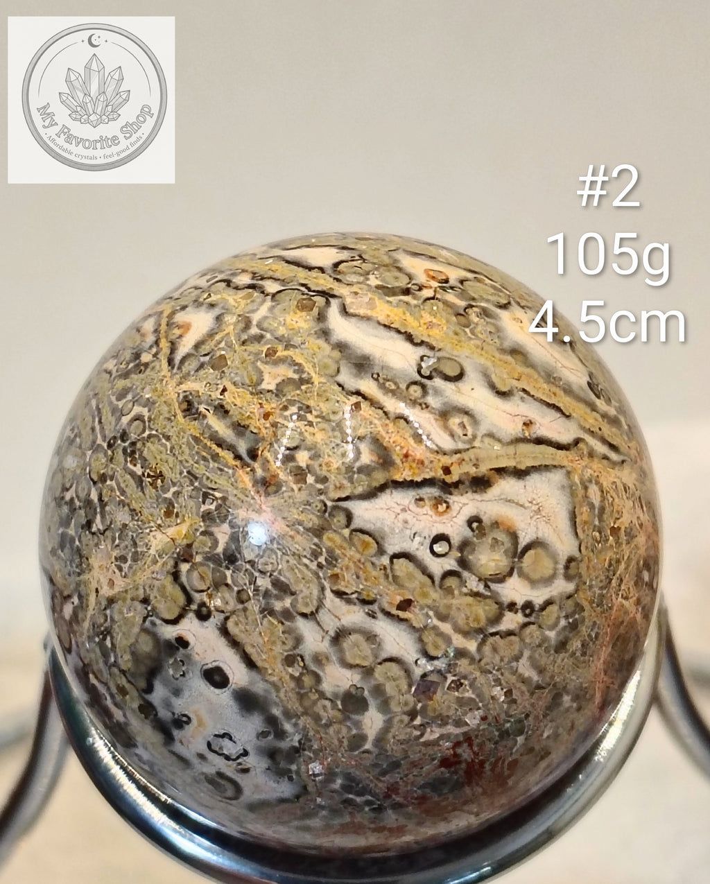 Wild Earth & Instinct: Leopard Skin Jasper Orbs