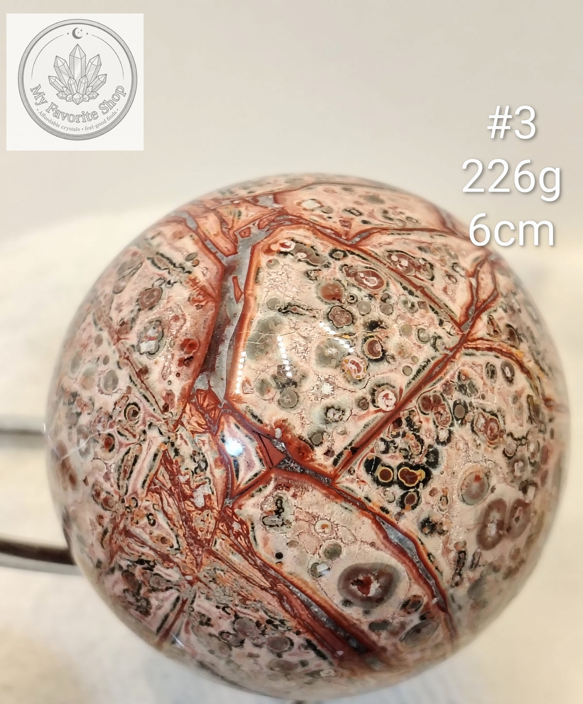 Wild Earth & Instinct: Leopard Skin Jasper Orbs