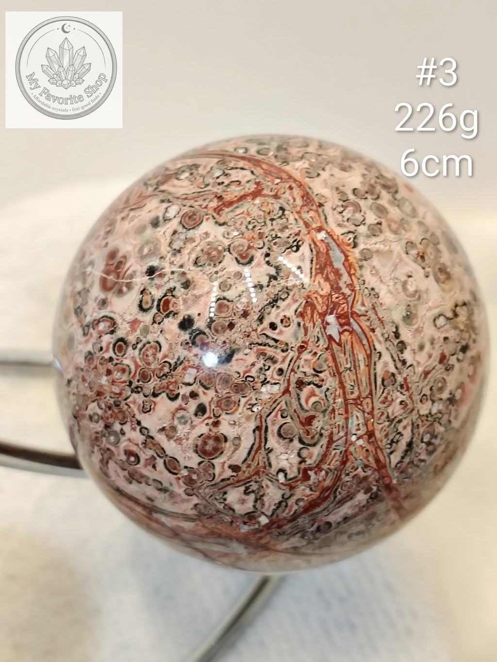 Wild Earth & Instinct: Leopard Skin Jasper Orbs
