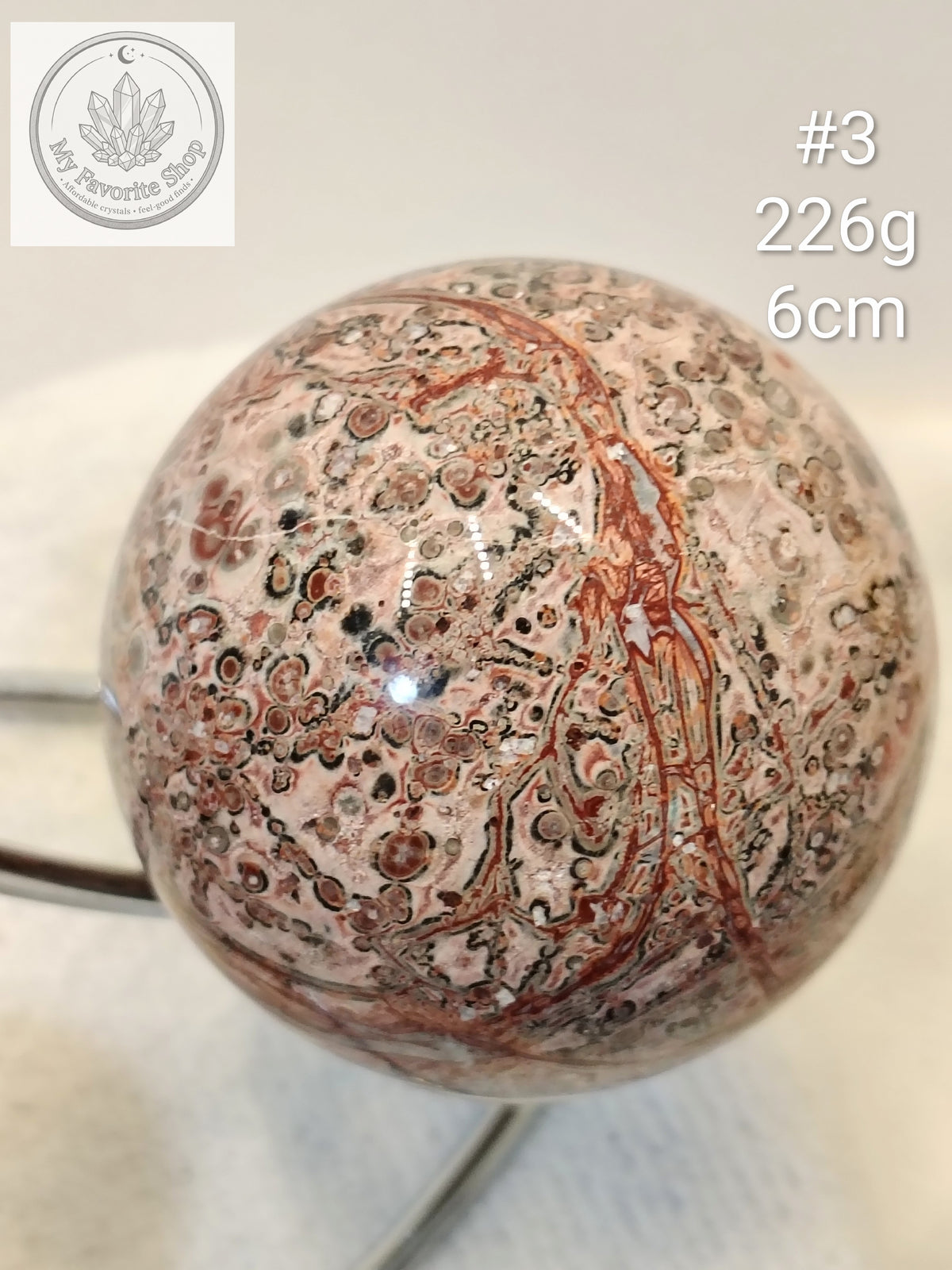 Wild Earth & Instinct: Leopard Skin Jasper Orbs